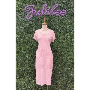 Bria Petal Linen Dress