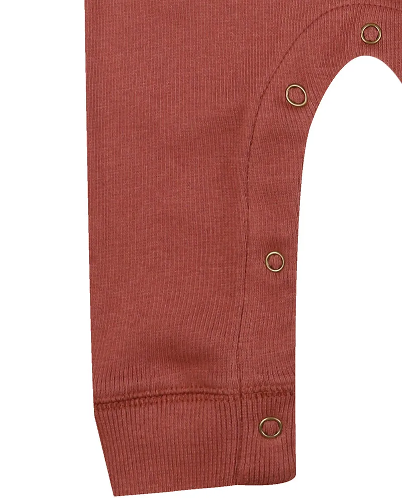Brick Ribbed Romper