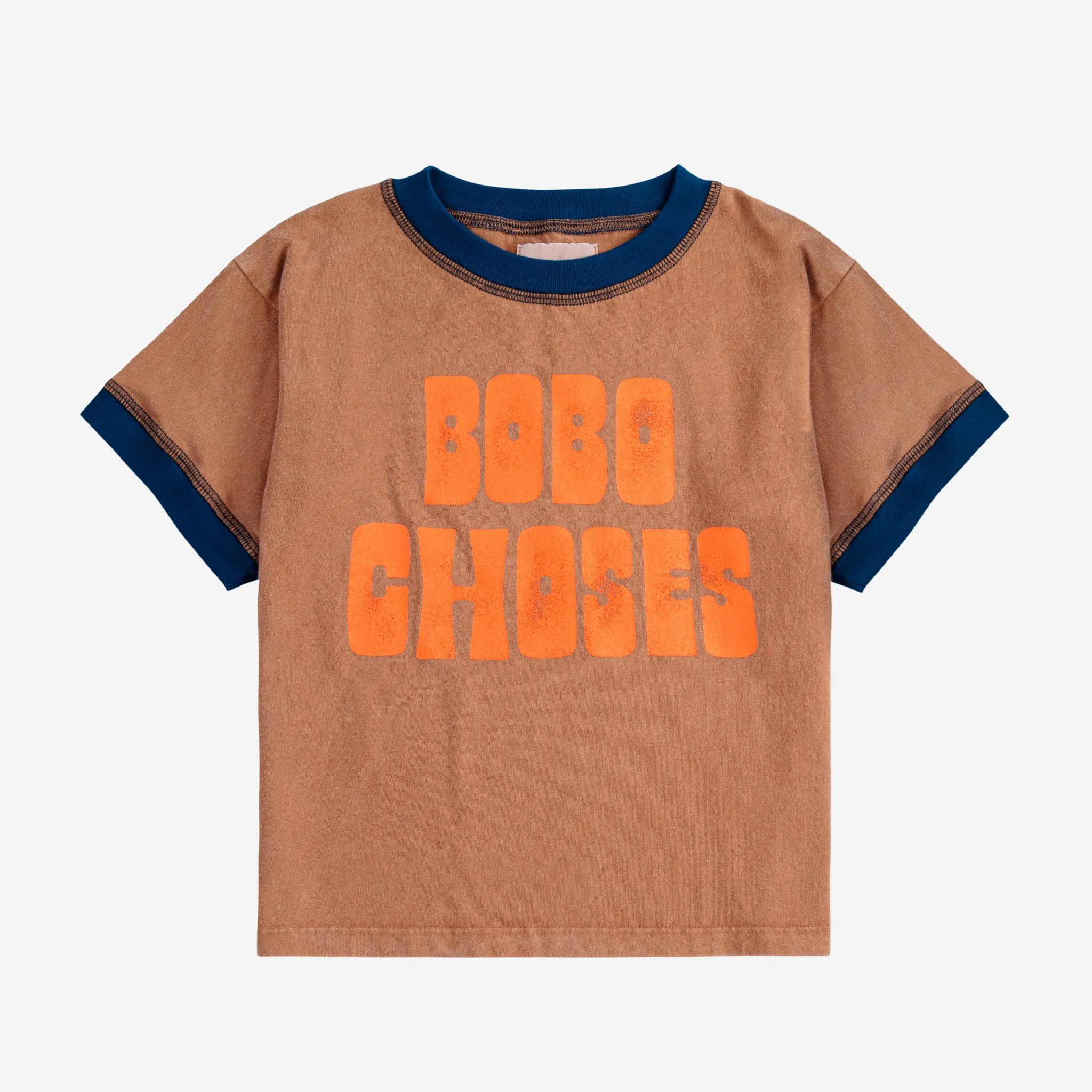 Brown Cotton Bobo Choses T-shirt