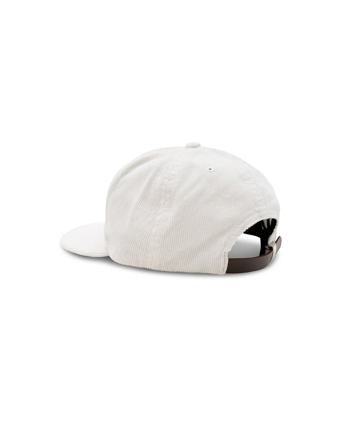 Brushstroke Cord Hat - Bone
