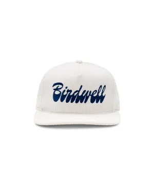 Brushstroke Cord Hat - Bone