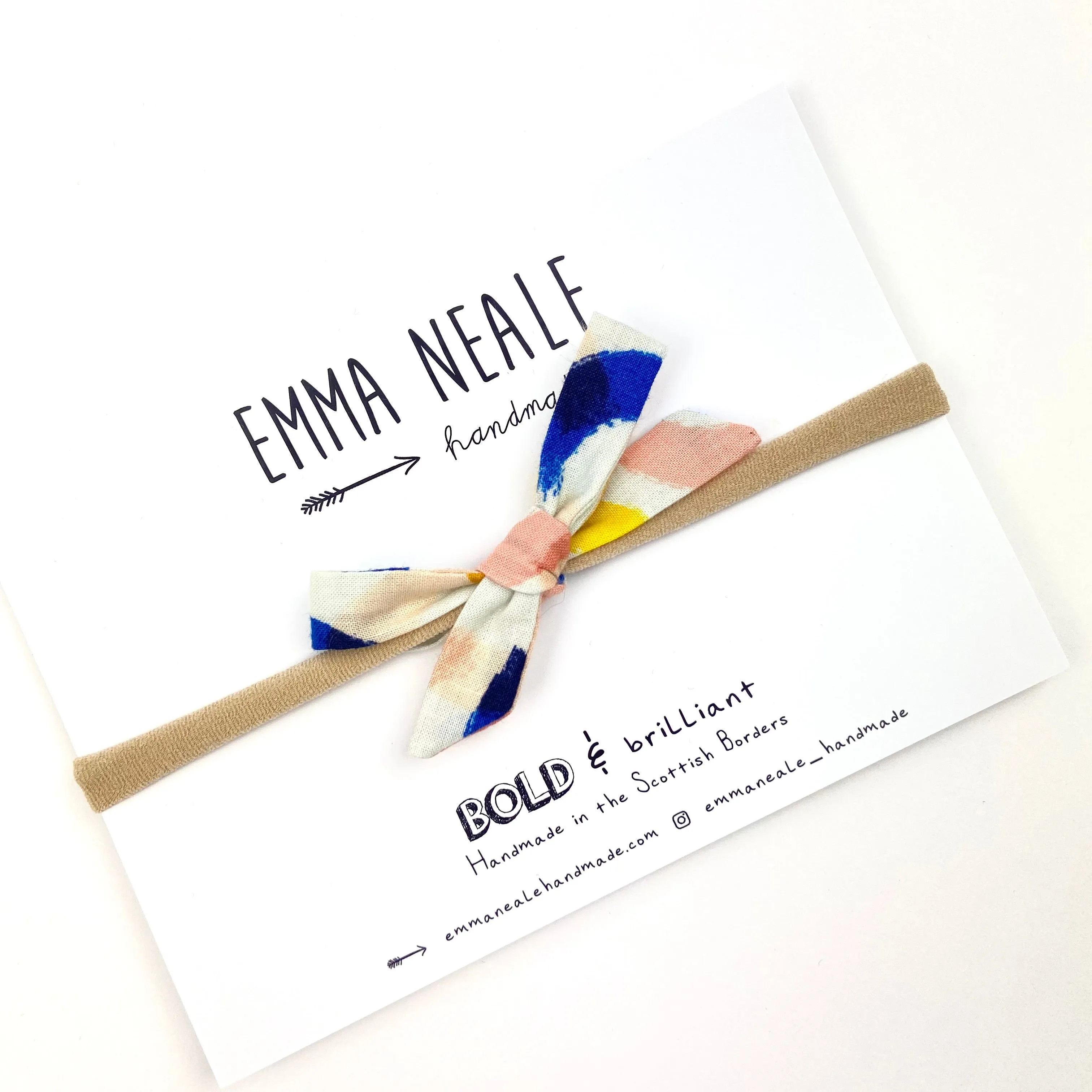 Brushstroke Orla Bow Headband