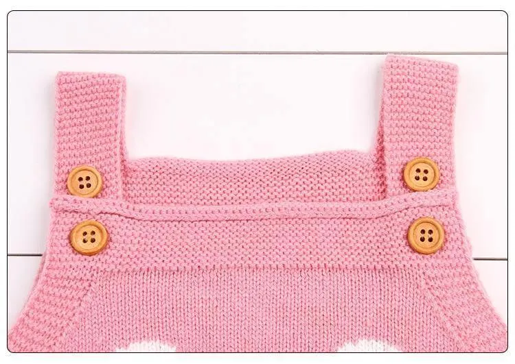 Bunny Knitted Romper