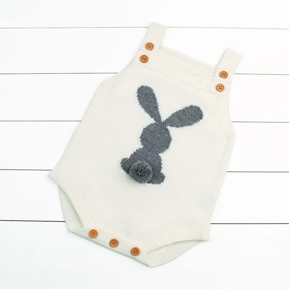 Bunny Knitted Romper