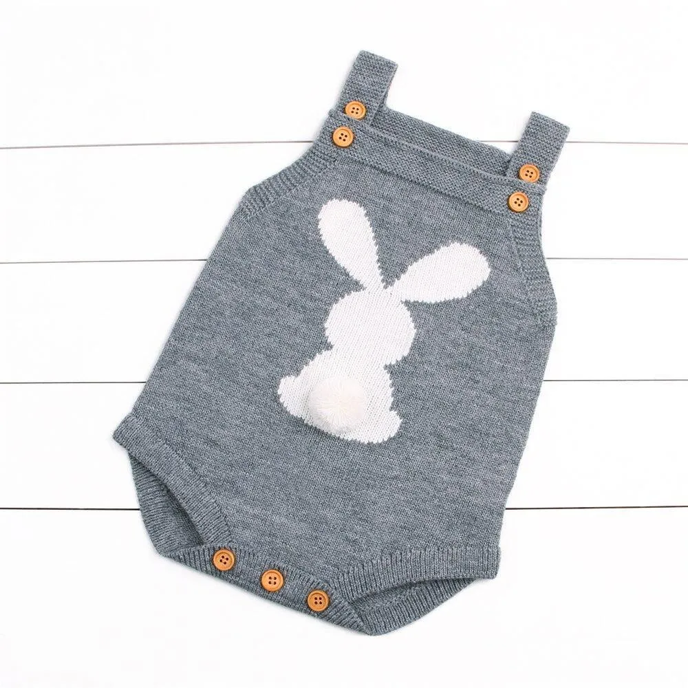 Bunny Knitted Romper