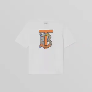 Burberry TB Monogram Motif Cotton T-shirt