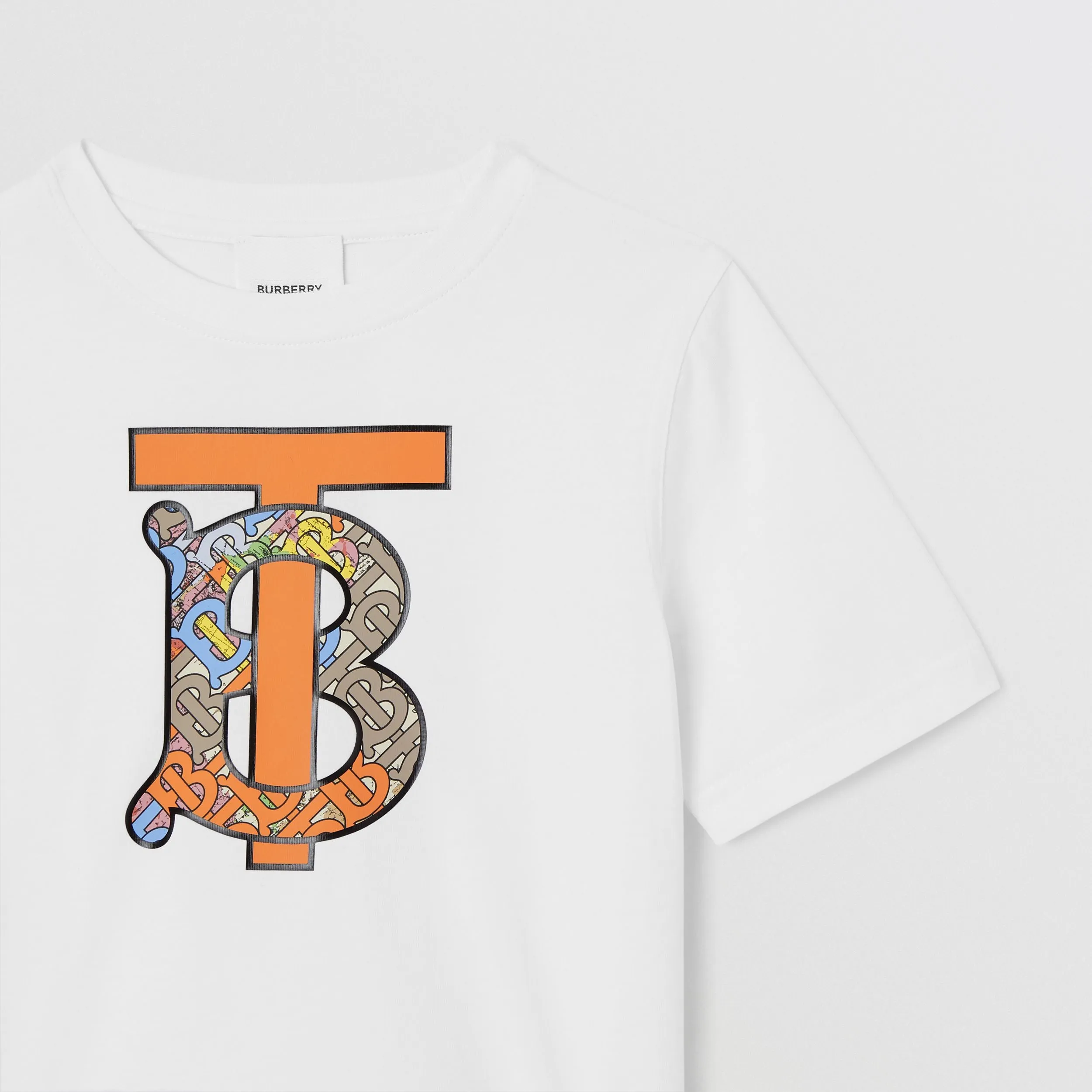 Burberry TB Monogram Motif Cotton T-shirt