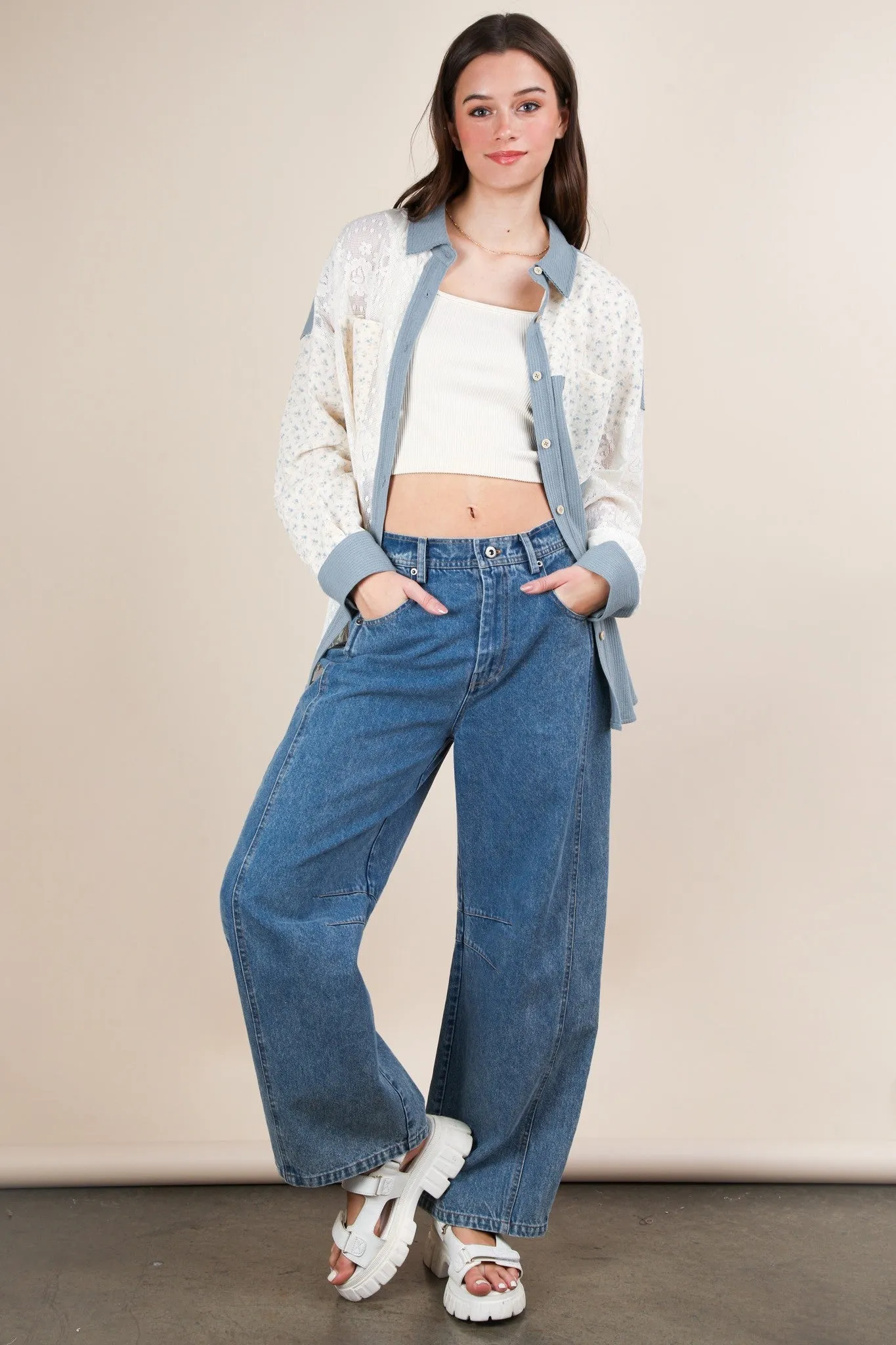 Capri Lace Shacket