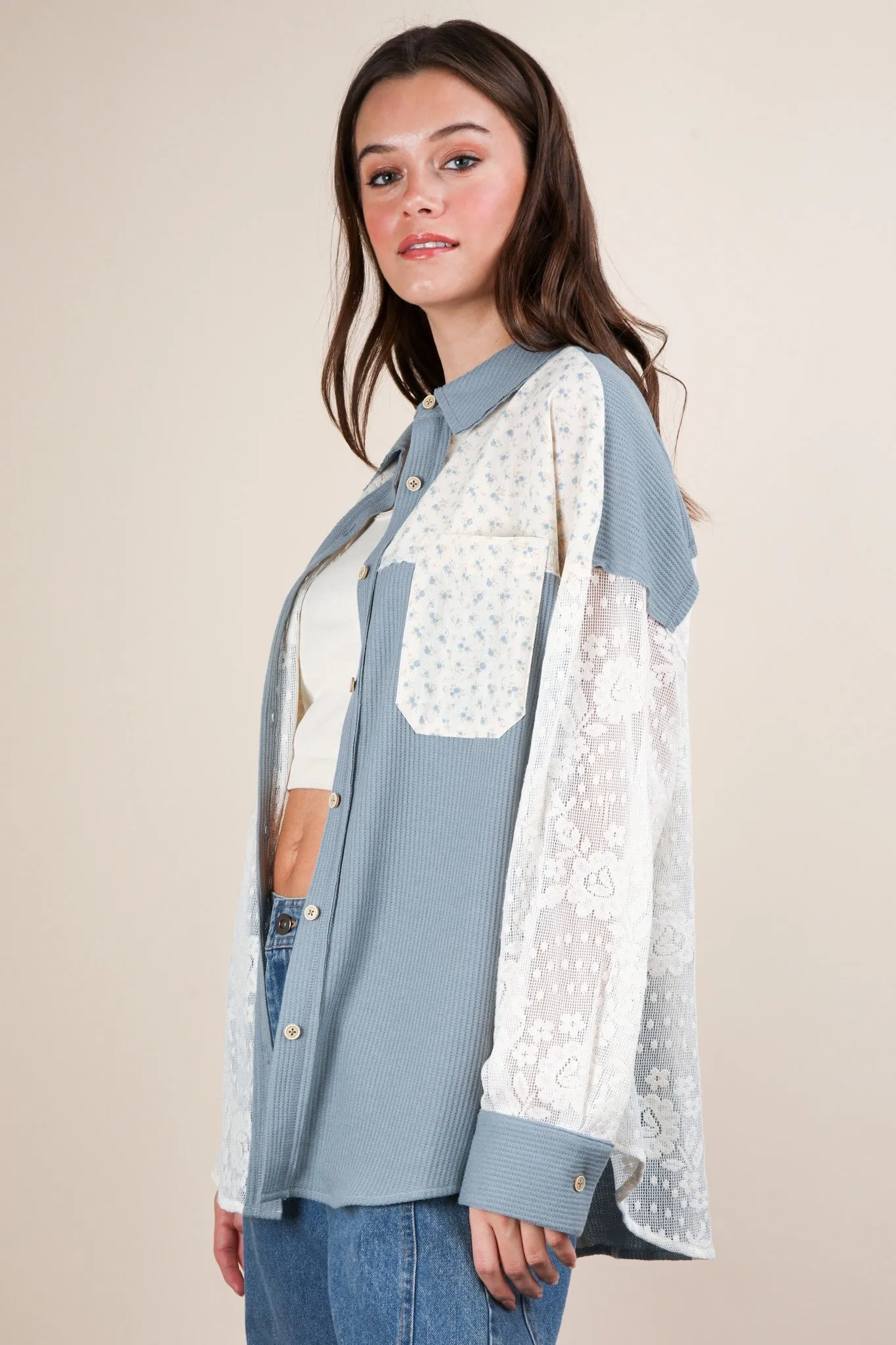 Capri Lace Shacket