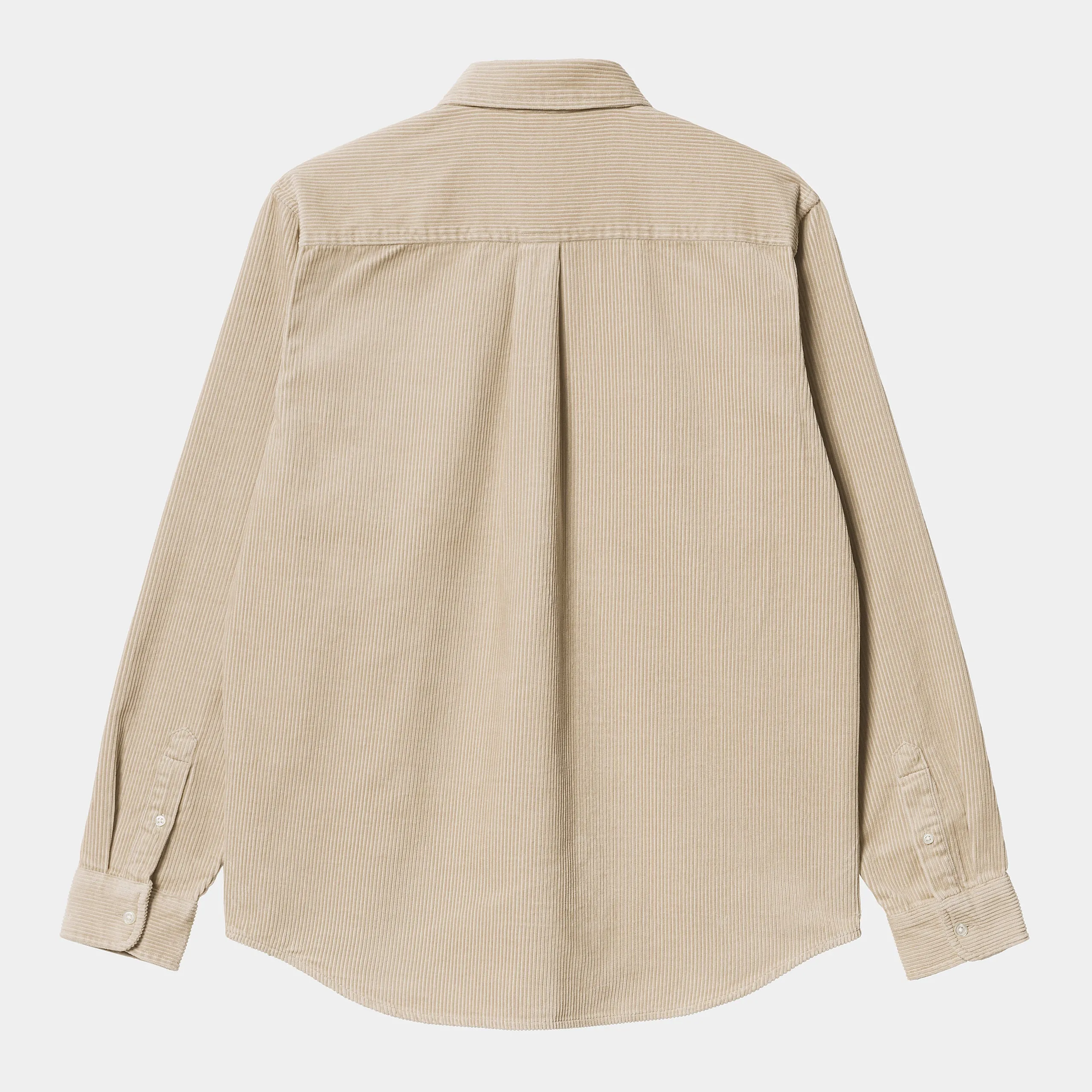 Carhartt L/S Madison Cord Shirt Wall / Black