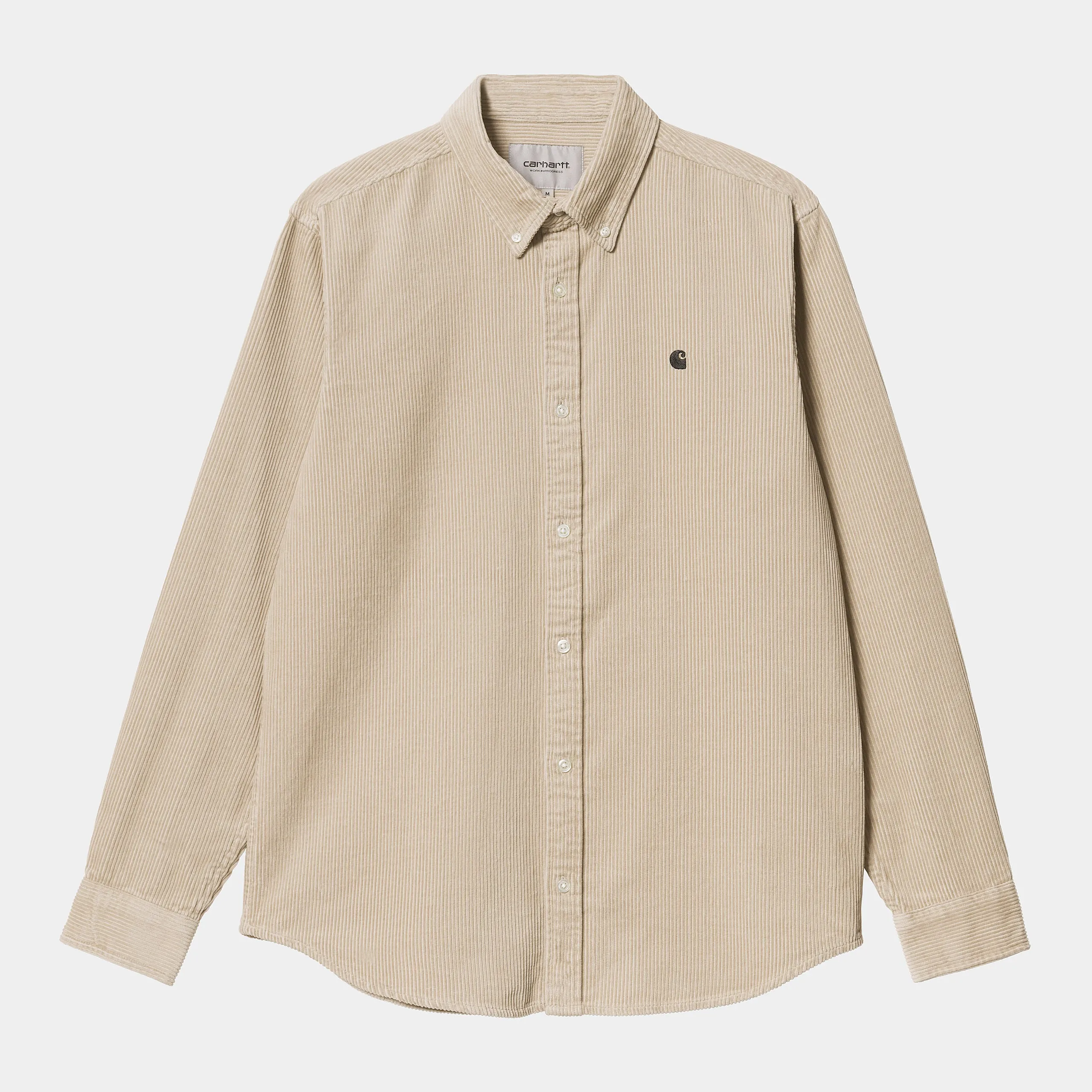 Carhartt L/S Madison Cord Shirt Wall / Black