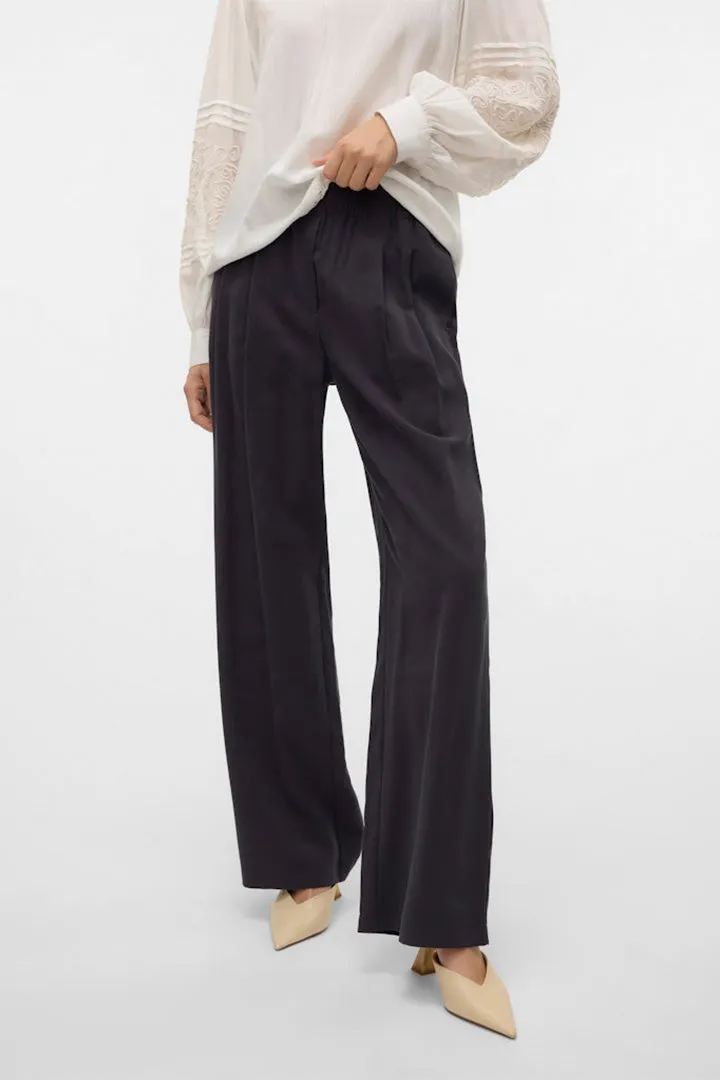 Carmen HW Wide Pleat Pants