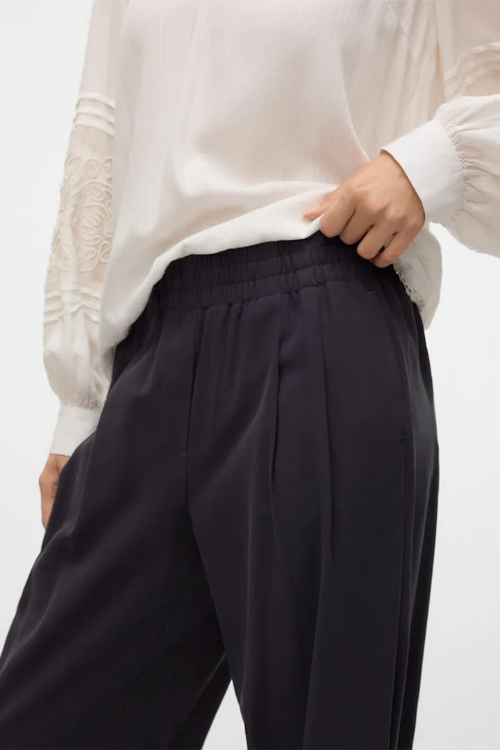 Carmen HW Wide Pleat Pants