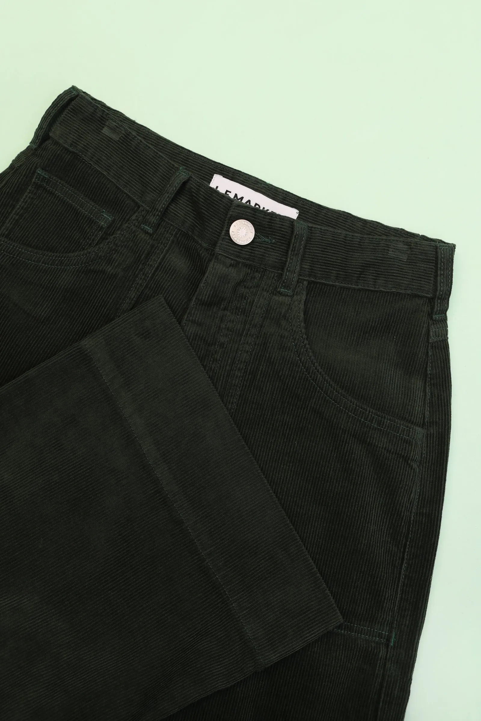 Carpenter Trouser Corduroy Forest Green