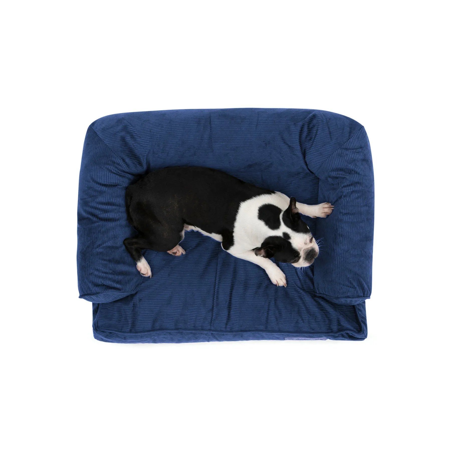 Charlie's Corduroy Dog Sofa Bed Navy Small