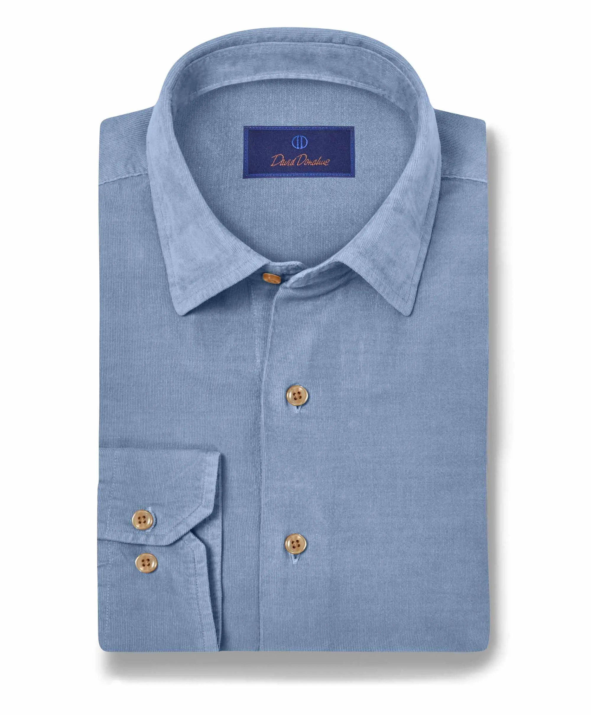CHBD09101476 | Denim Fine Wale Corduroy Shirt