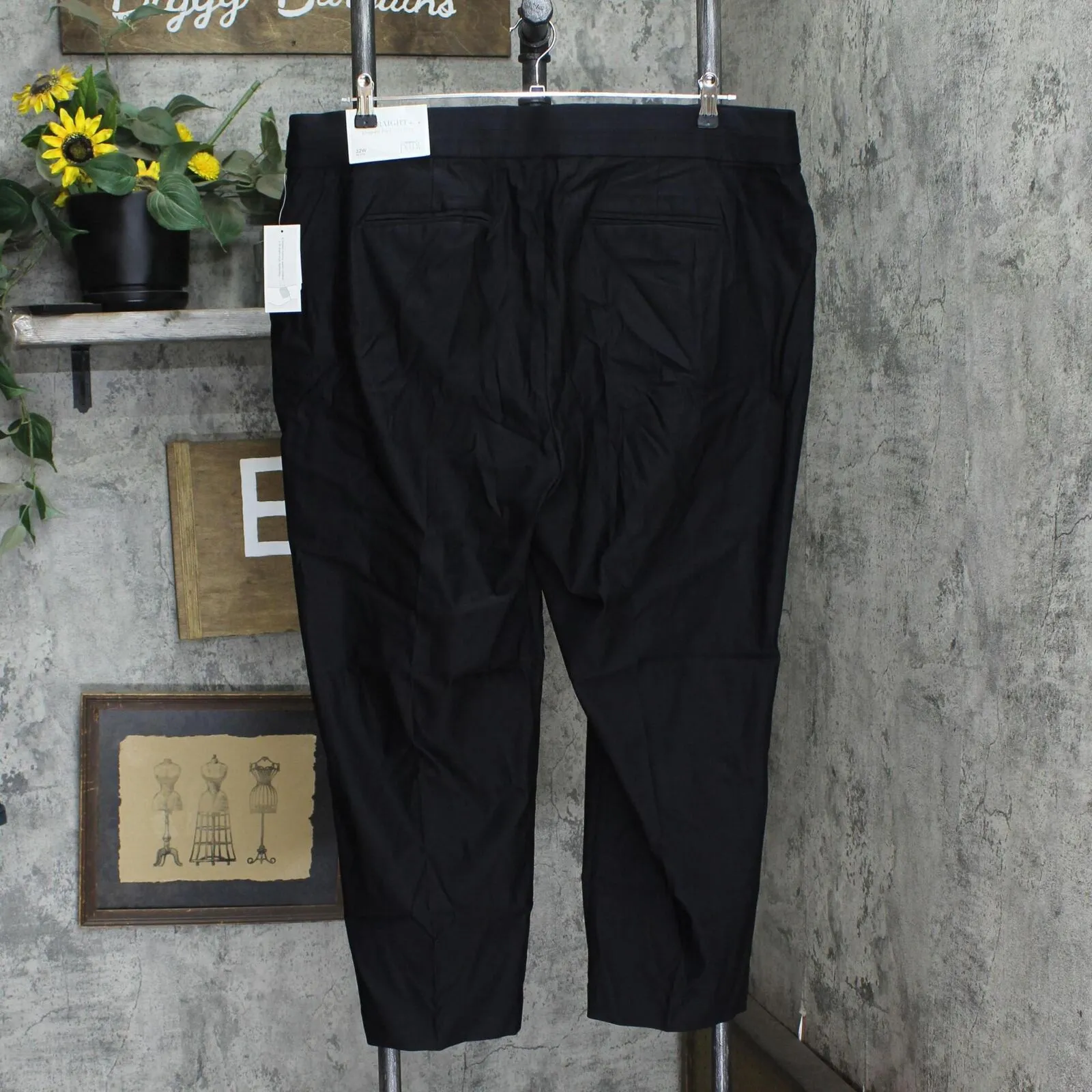Cj Banks Womens Plus Size Shaped Mid Rise Straight Pants 5280