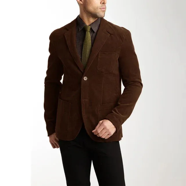 Classic Modern Men's Corduroy Jacket