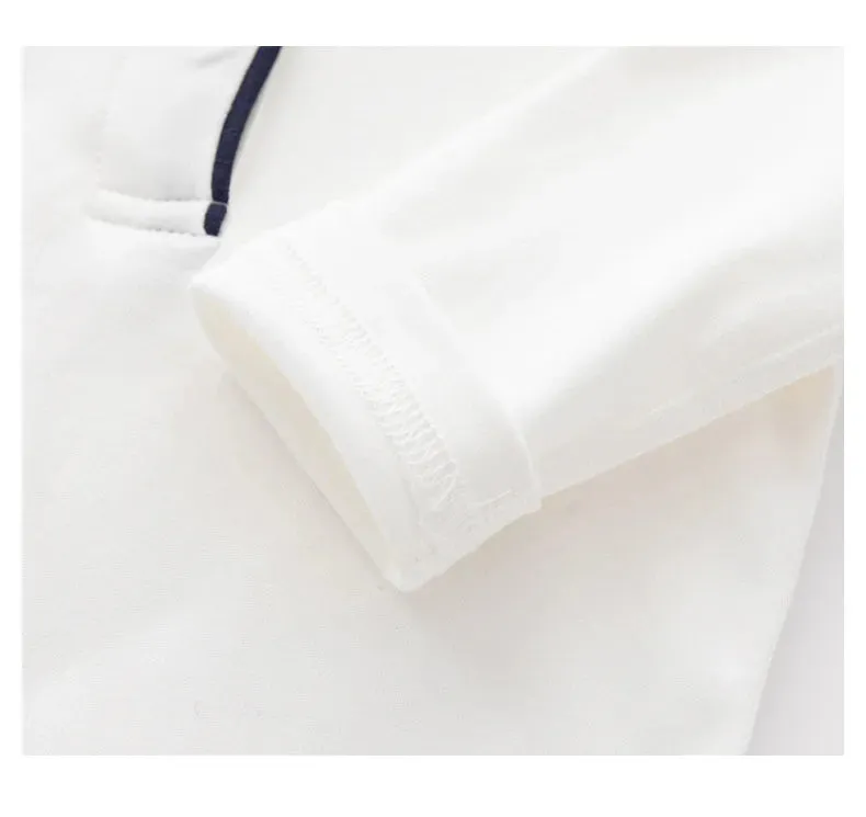Classic White Peter Pan Collar Bodysuit