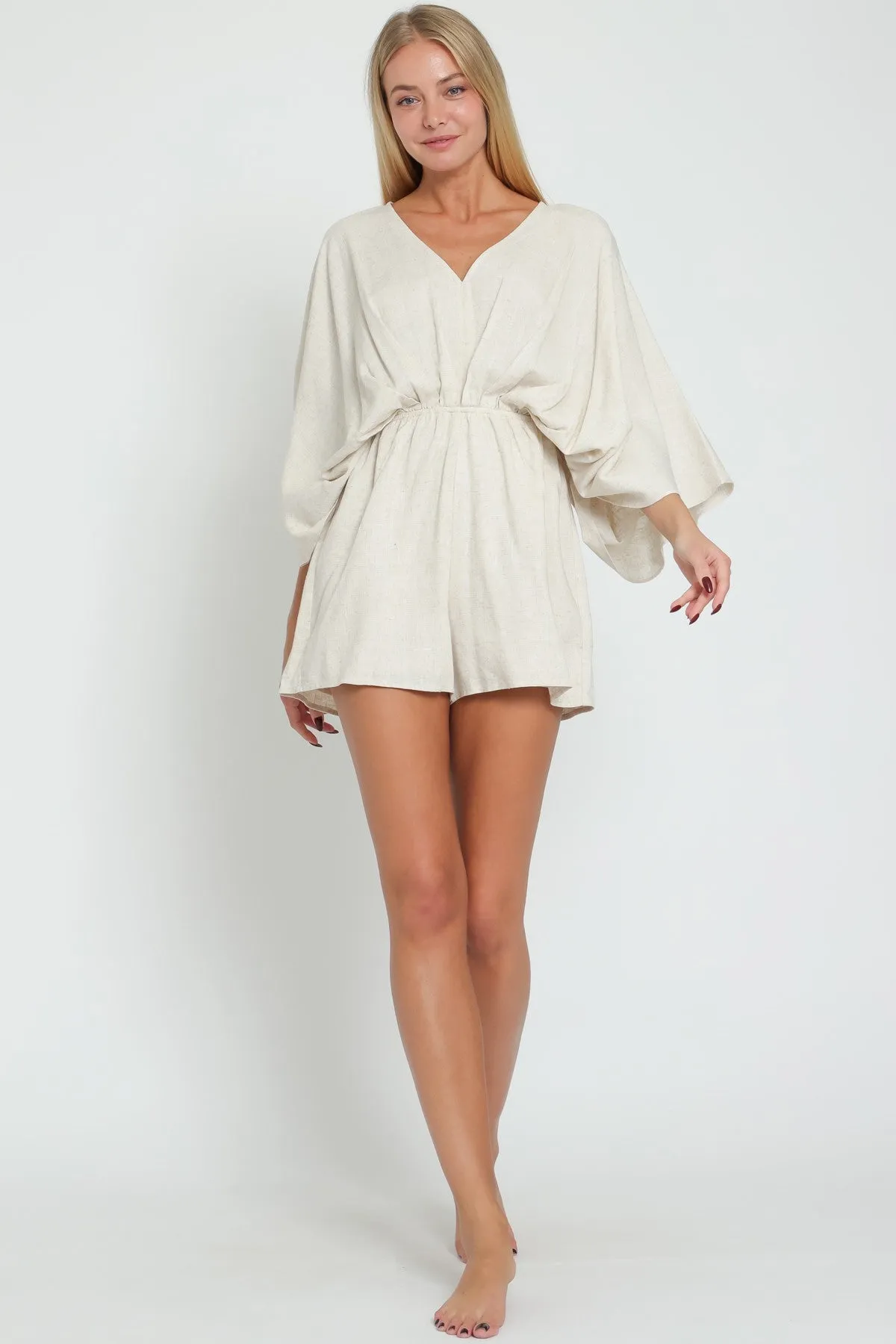 Cloe Linen Romper