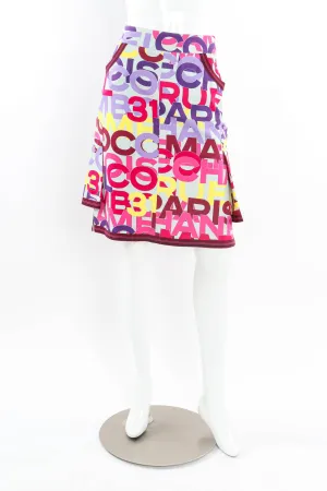 CoCo Print Panel Skirt