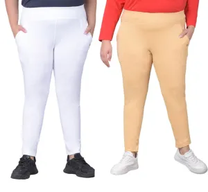 Comfort Lady Plus Size Lounger Pants Pack of 2