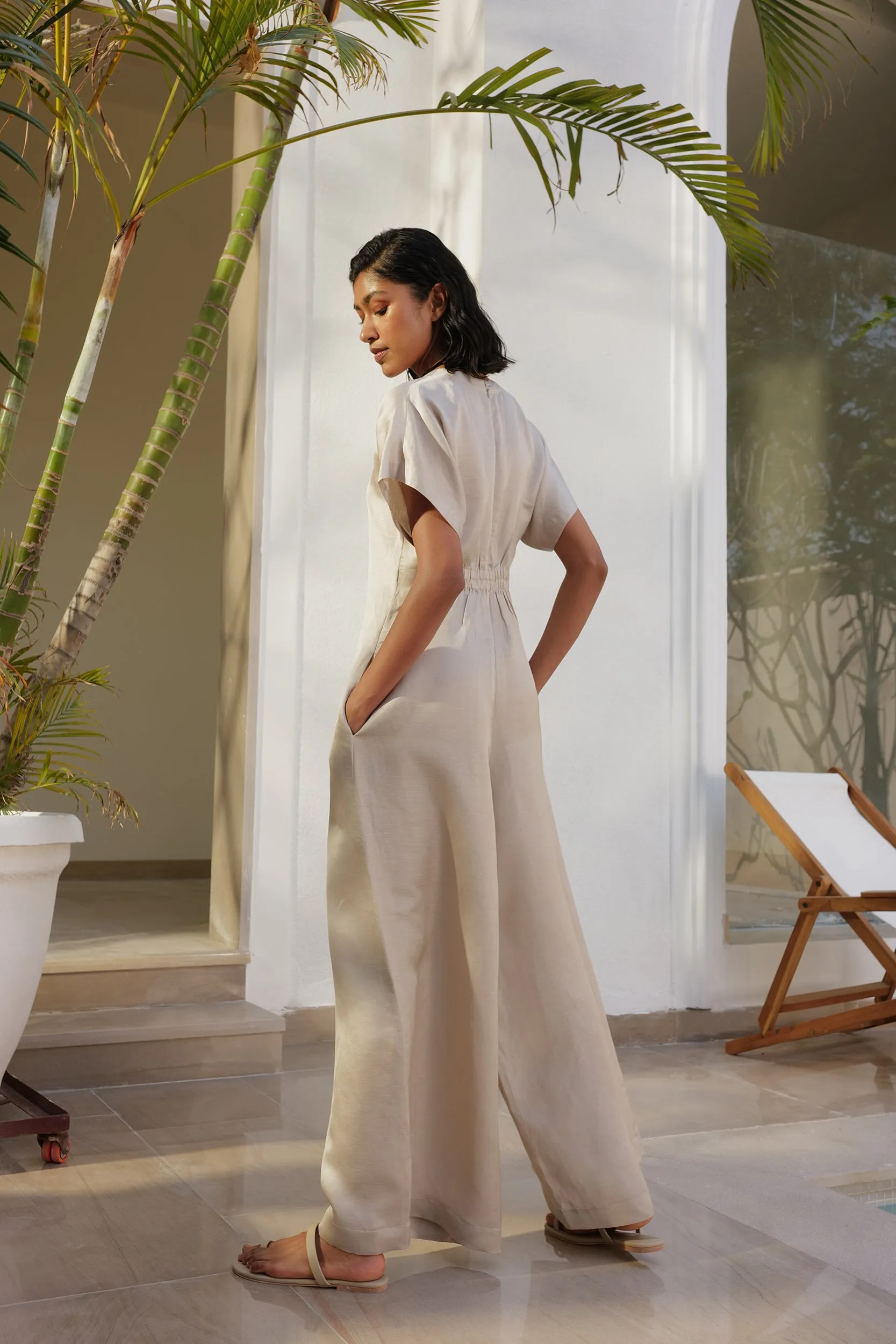 Como Jumpsuit (Natural)