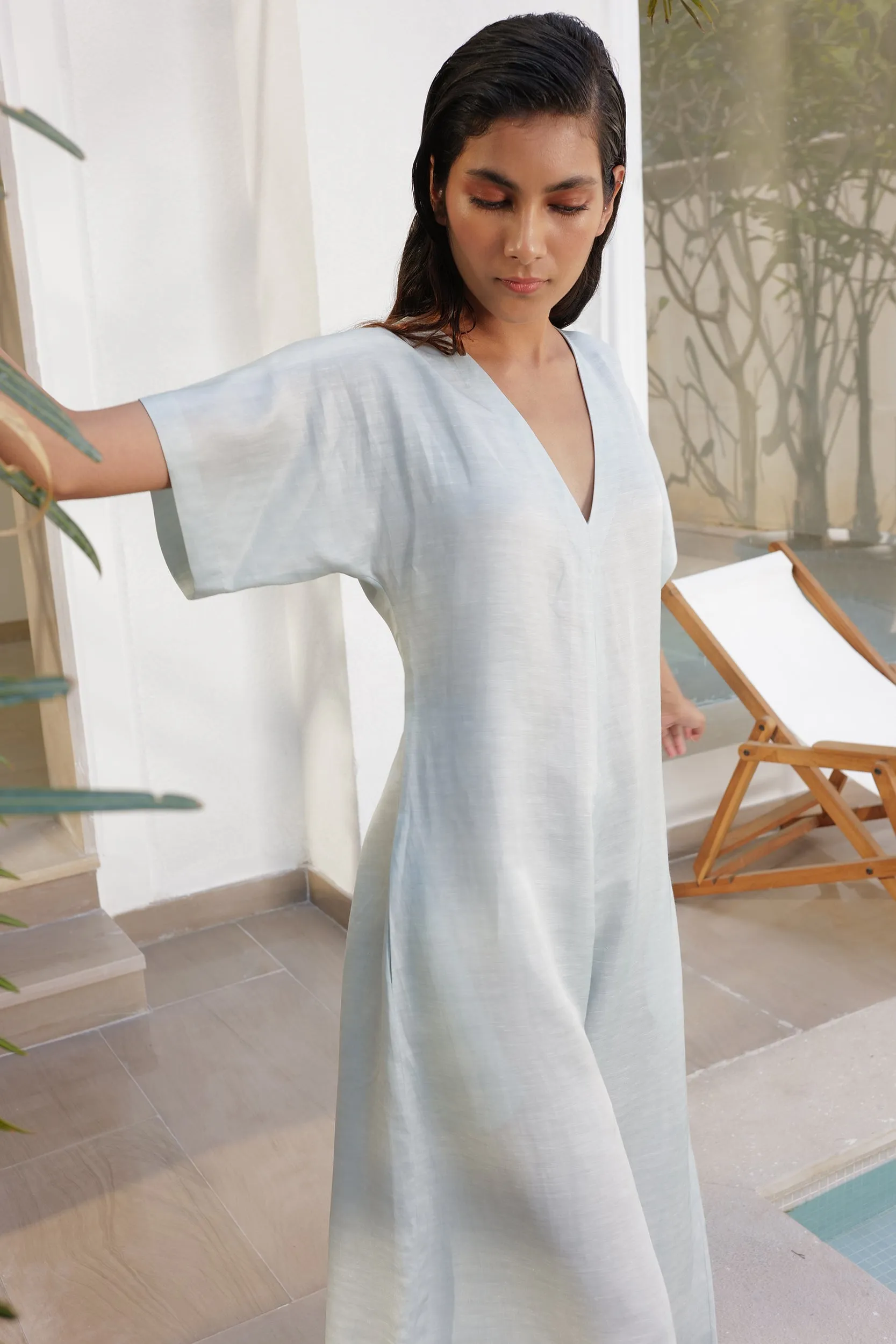 Como Jumpsuit (Soft Blue)