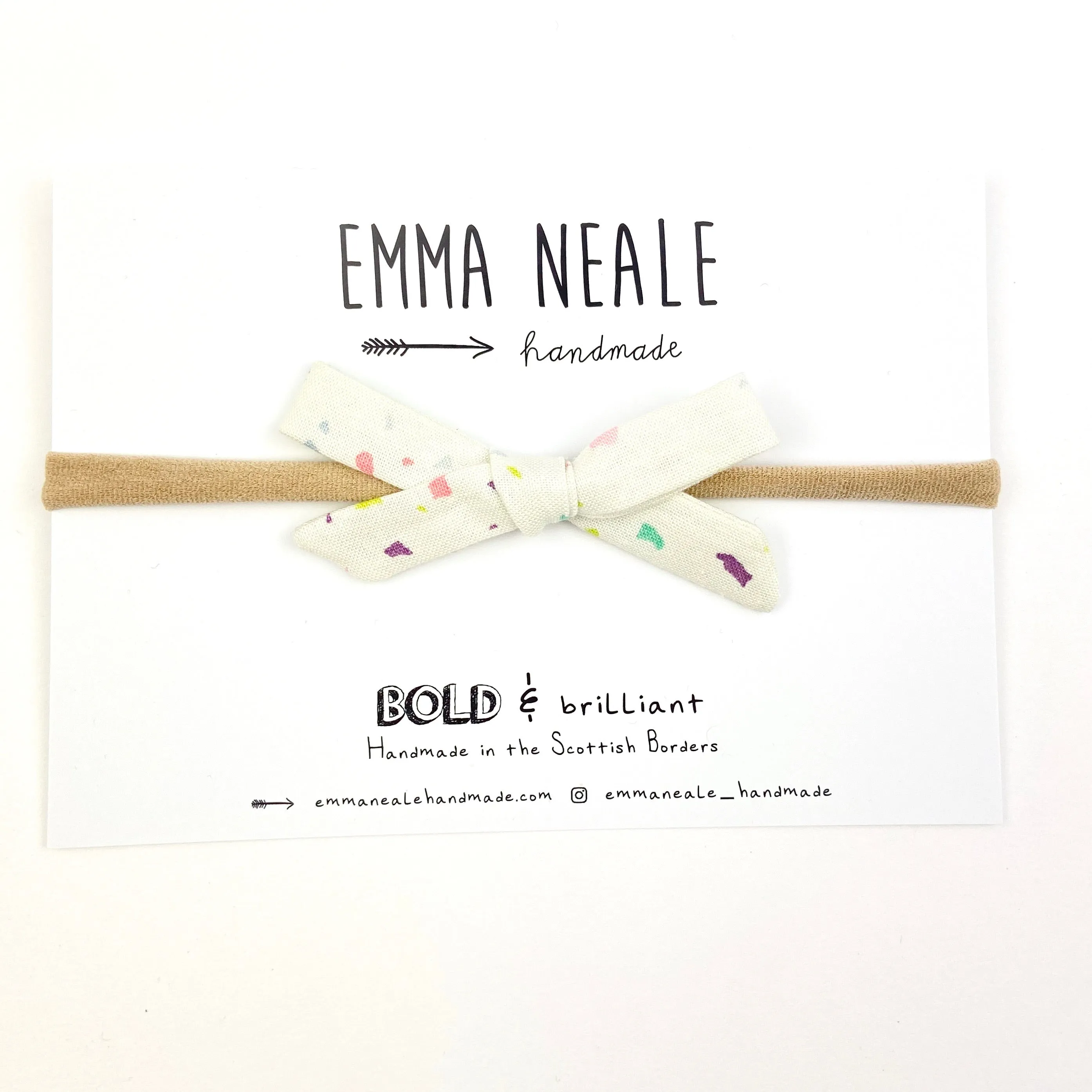 Confetti Orla Bow Headband