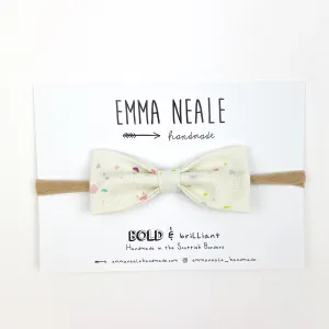 Confetti Ruby Bow Headband