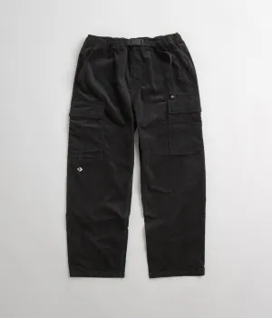 Converse Cord Cargo Pants - Black