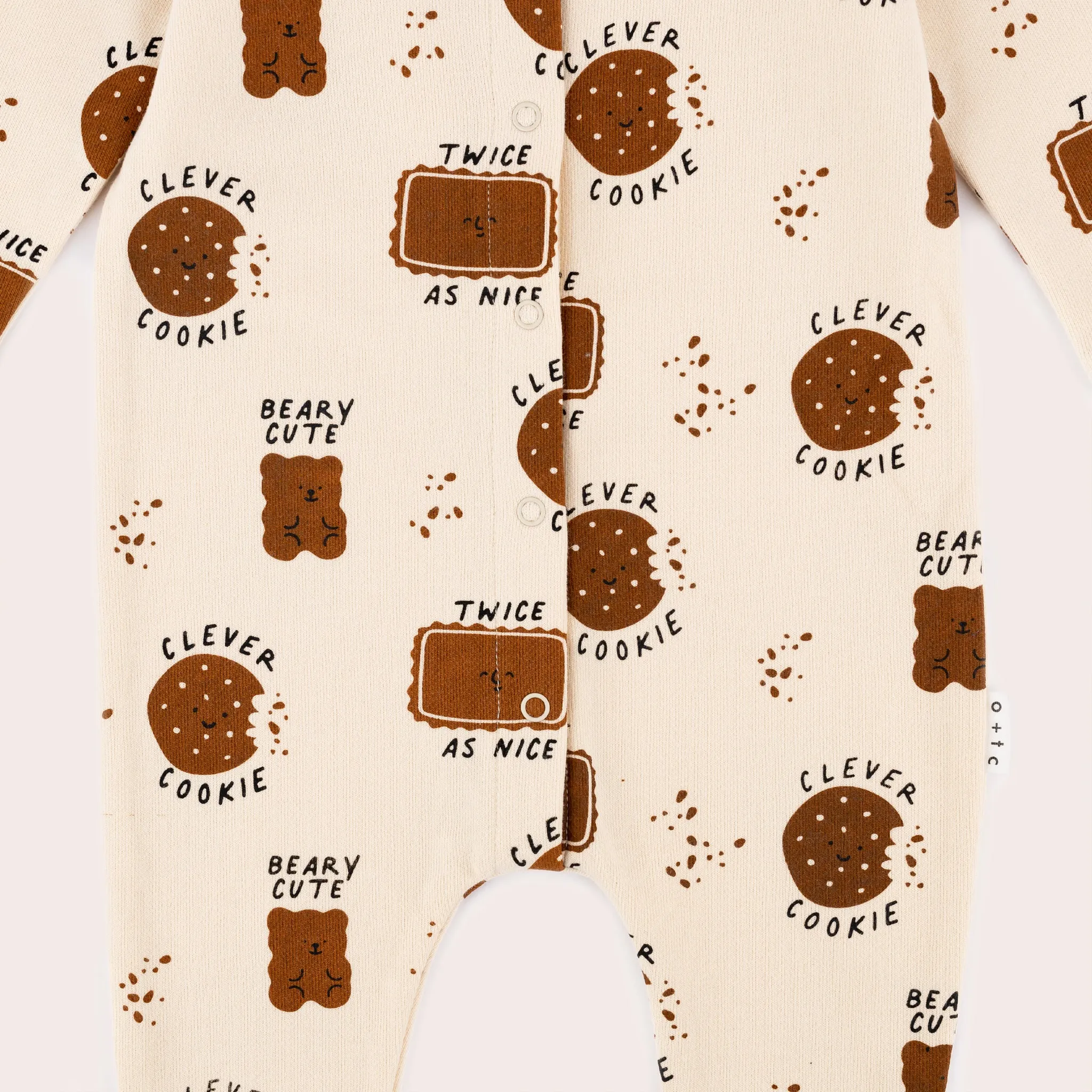 COOKIES LONG SLEEVE ROMPER