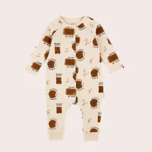 COOKIES LONG SLEEVE ROMPER