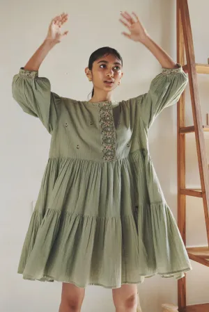 CORD   I   Hiraeth  Tiered Dress