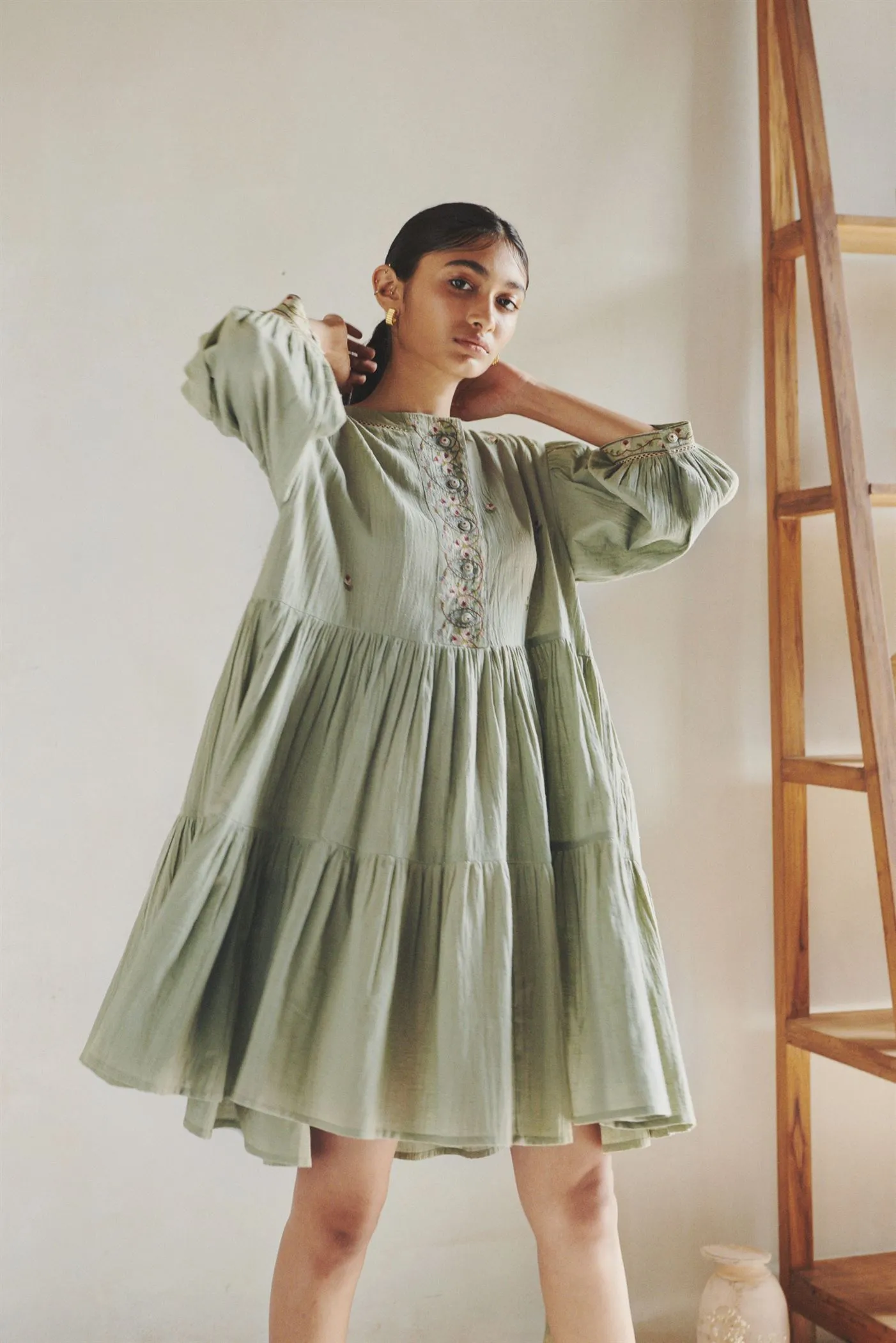 CORD   I   Hiraeth  Tiered Dress