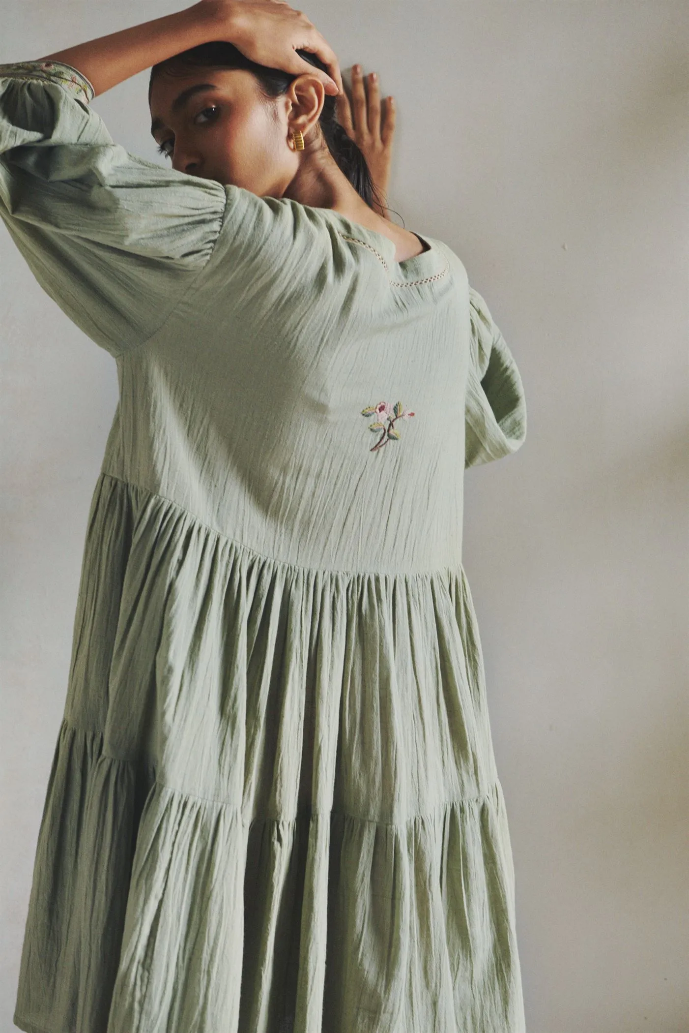 CORD   I   Hiraeth  Tiered Dress