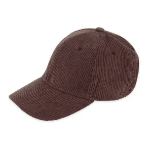 Corduroy Ball Cap - Brown