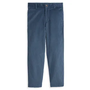 Corduroy Boy's Slim Pant -- Moonlight Blue Cord