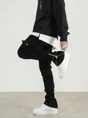 CORDUROY CARGO PANTS