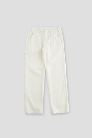 Corduroy Carpenter Pant - Winter White