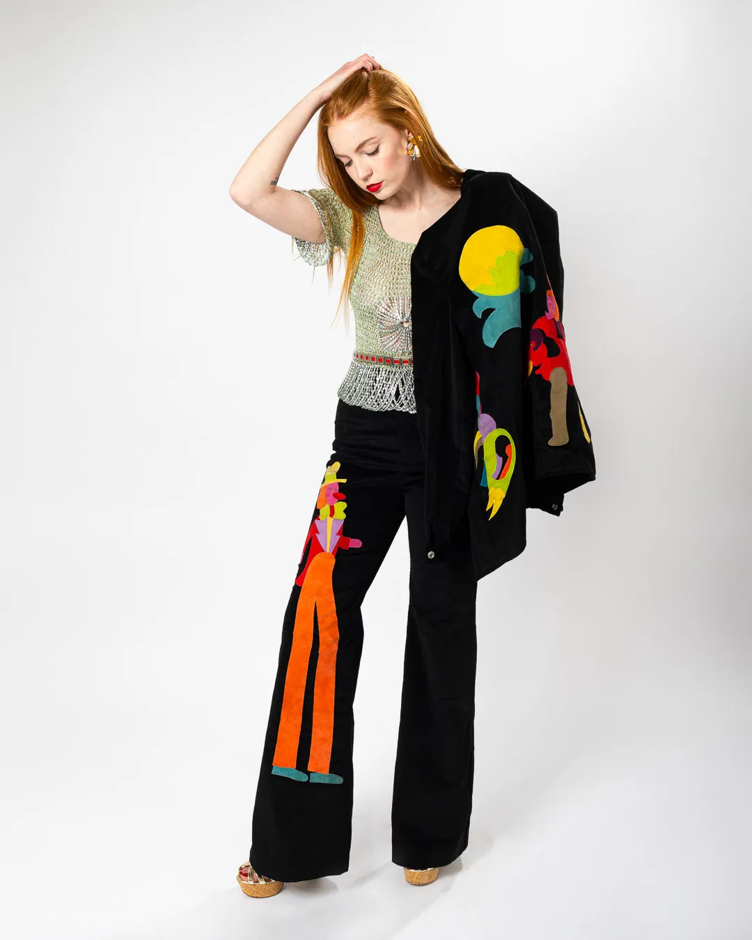 Corduroy Circus Jacket and Pant Set
