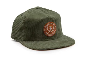 Corduroy Country Cap - Evergreen