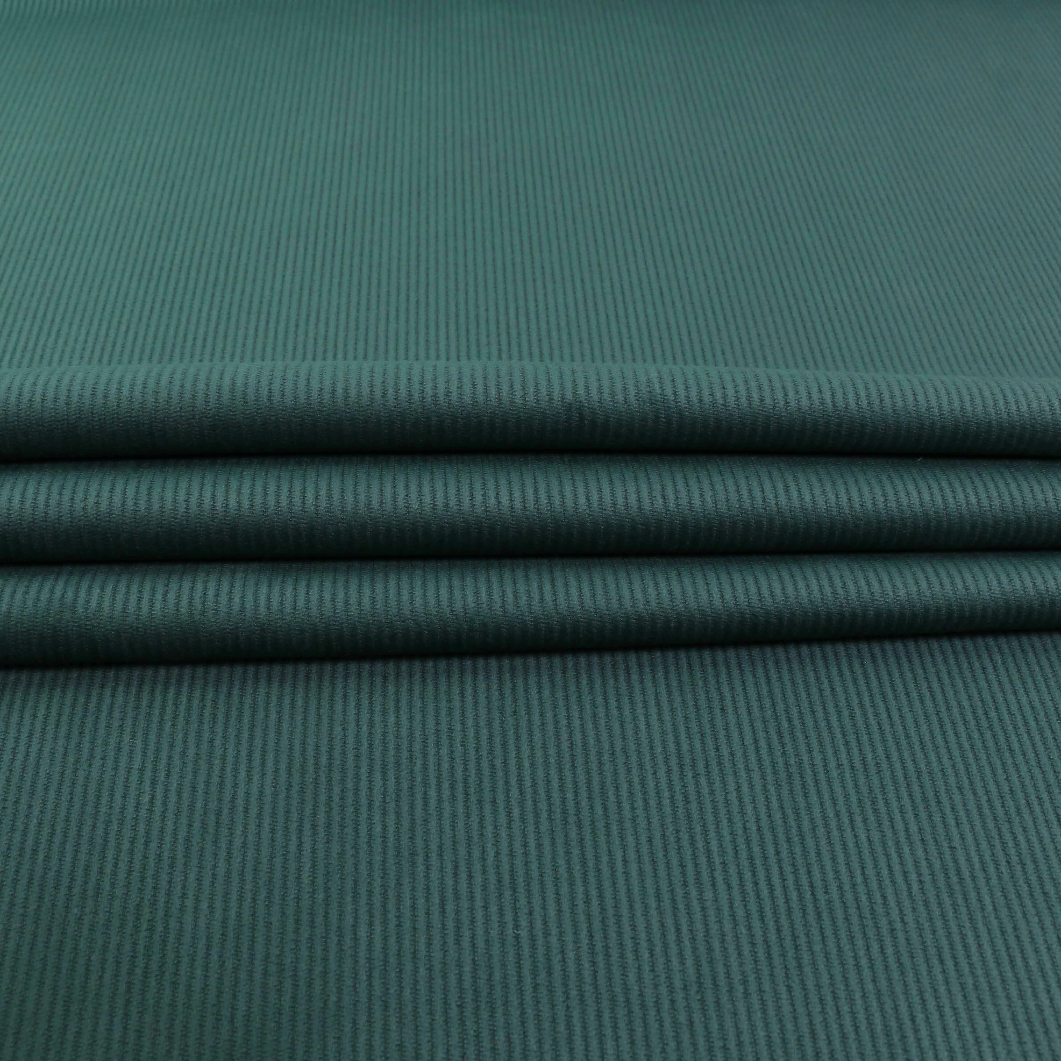 Corduroy Knit Fabric - Green, Denim, Mustard, Wine, Red
