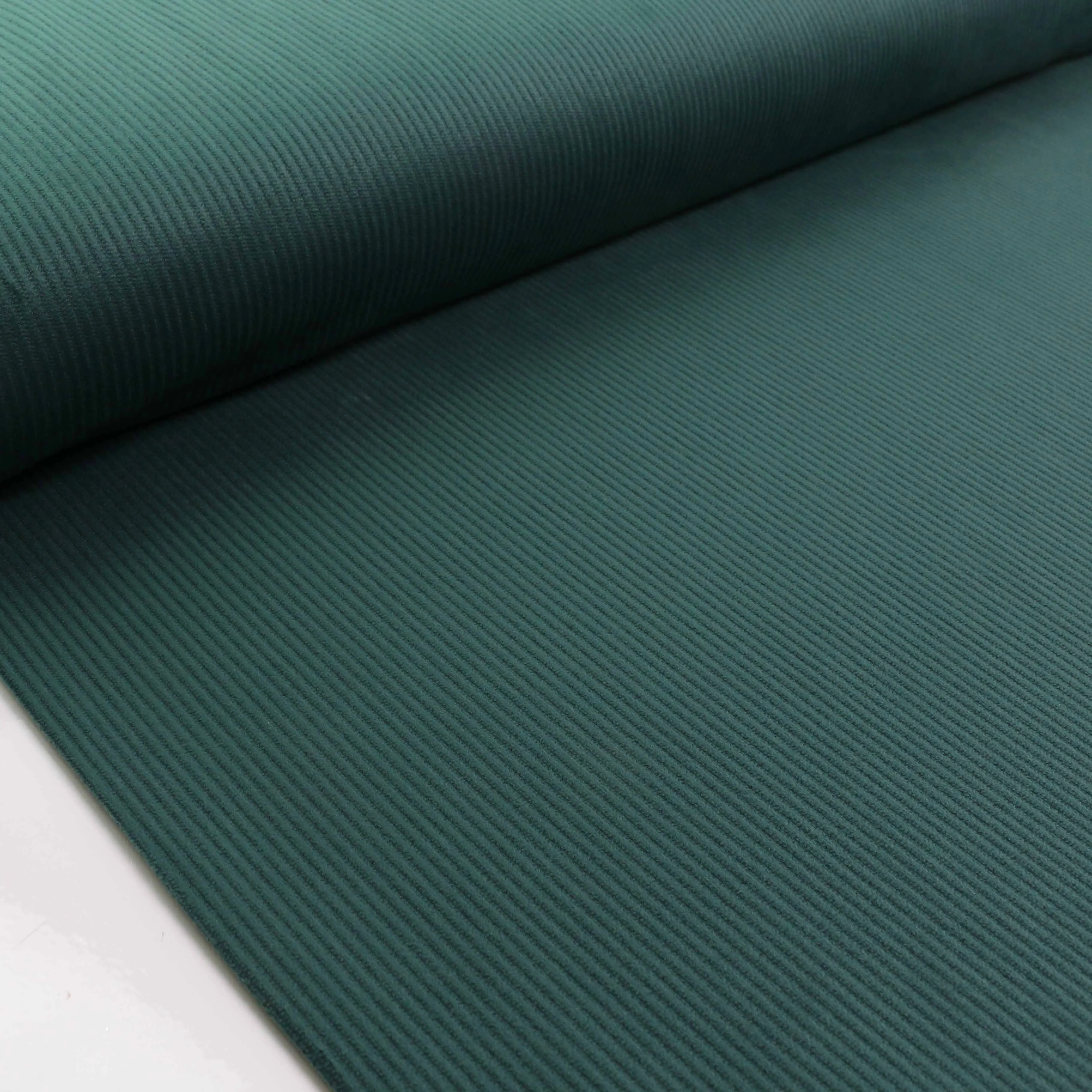 Corduroy Knit Fabric - Green, Denim, Mustard, Wine, Red