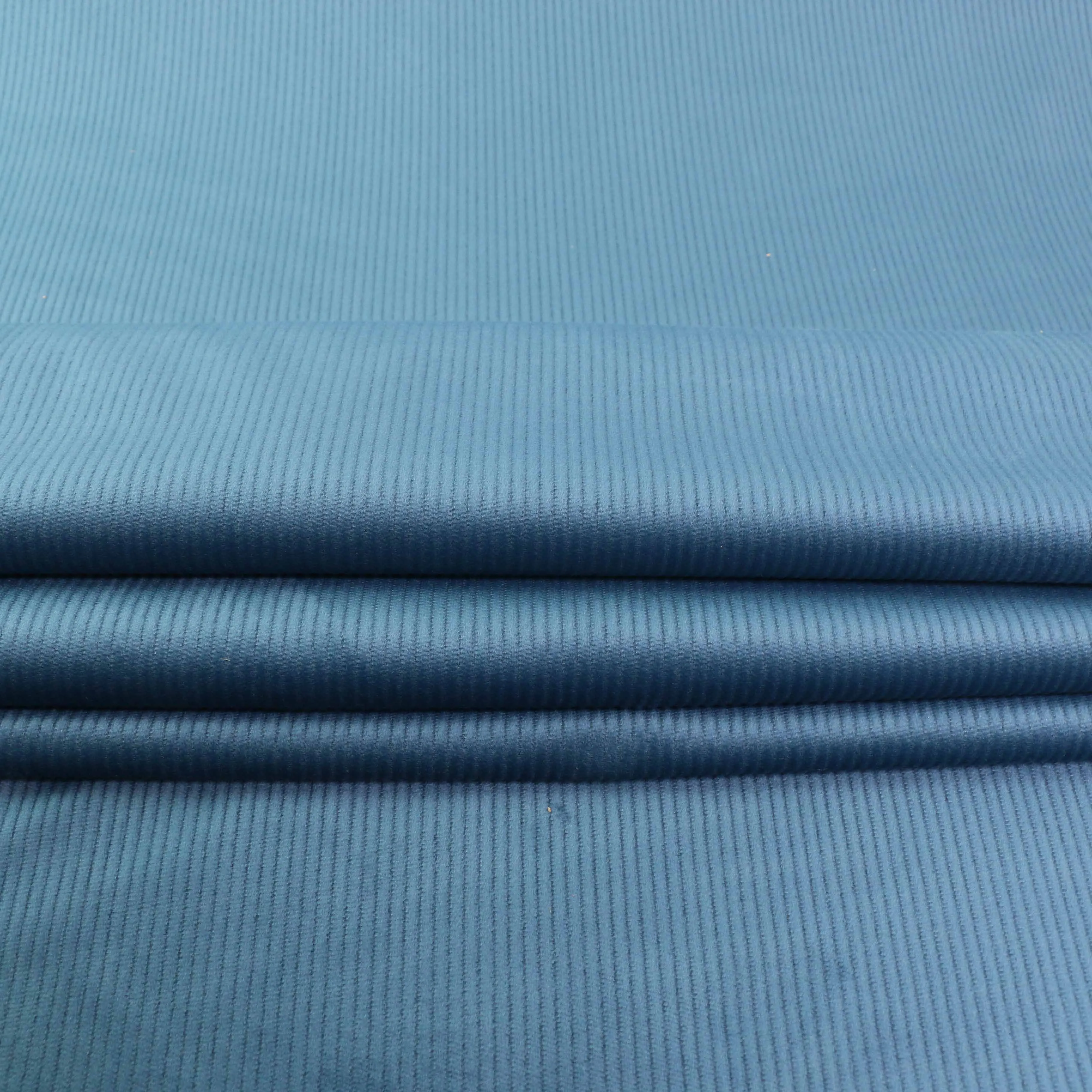 Corduroy Knit Fabric - Green, Denim, Mustard, Wine, Red