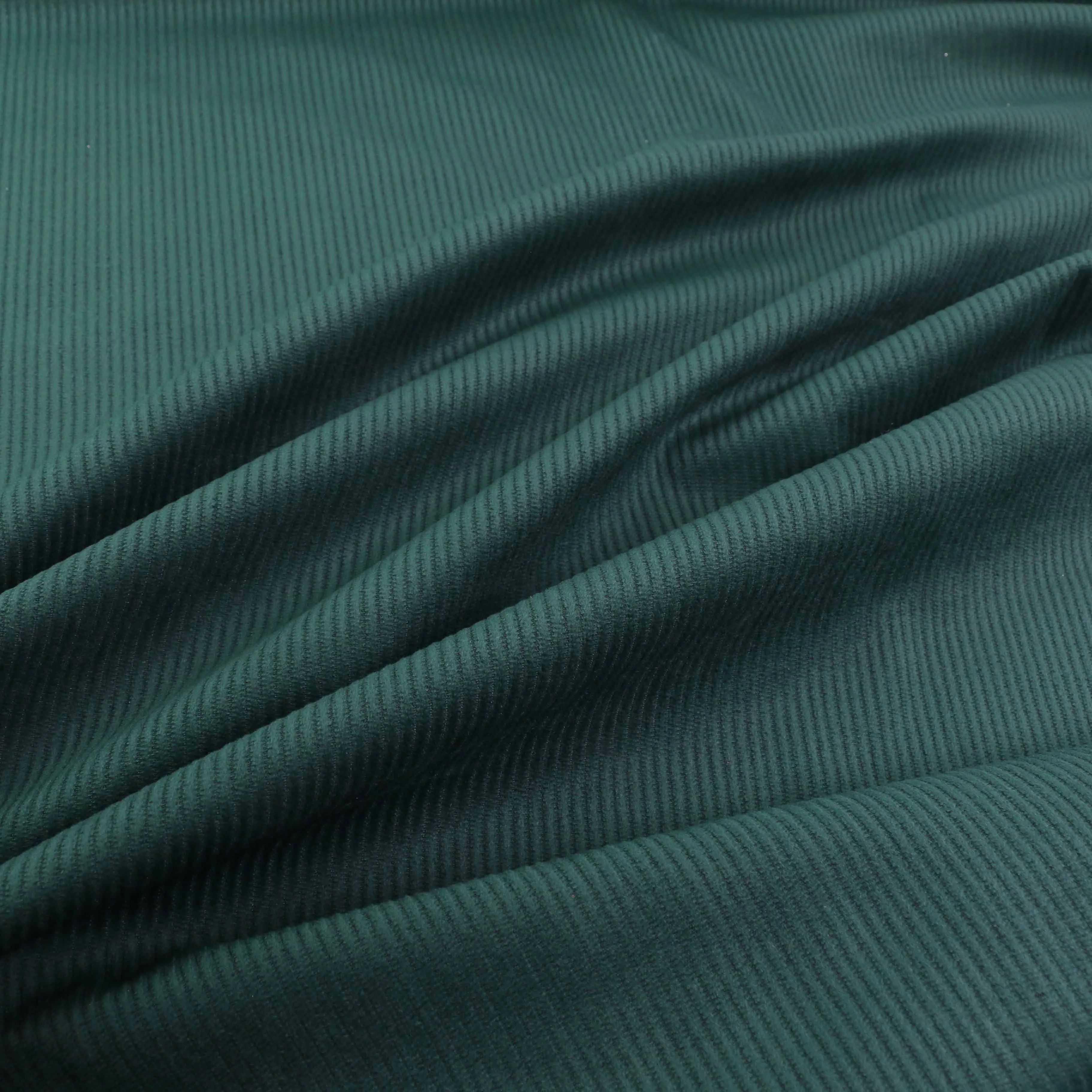 Corduroy Knit Fabric - Green, Denim, Mustard, Wine, Red