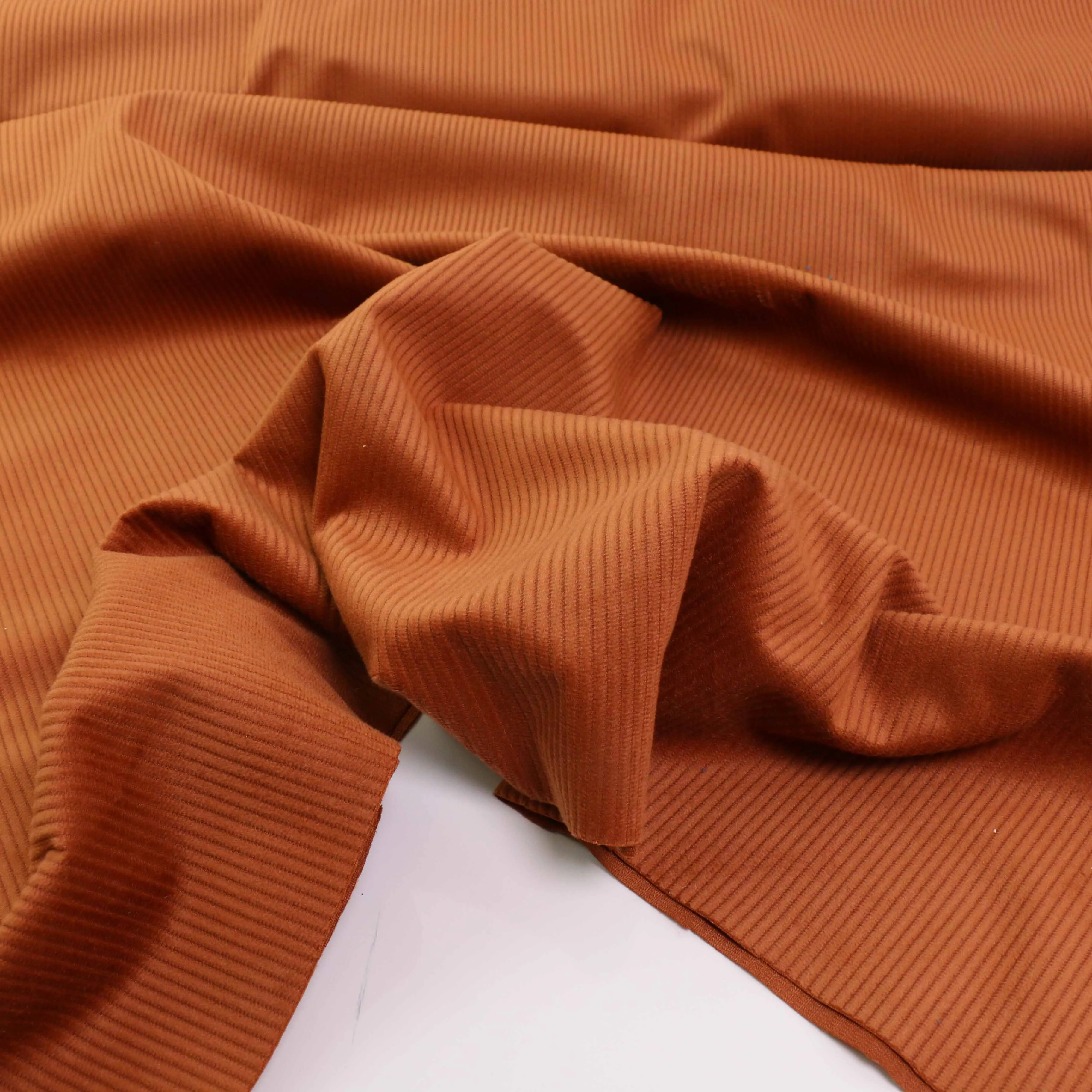 Corduroy Knit Fabric - Green, Denim, Mustard, Wine, Red