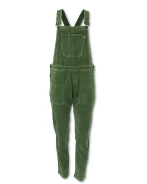Corduroy Overalls - Olive
