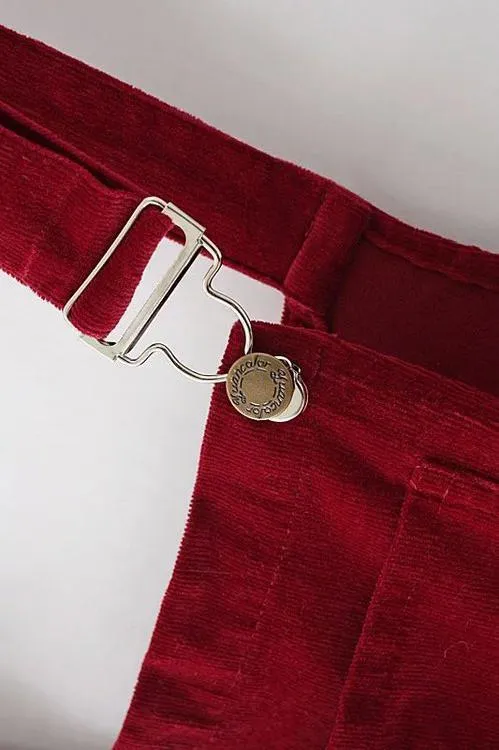 Corduroy Pockets Overall
