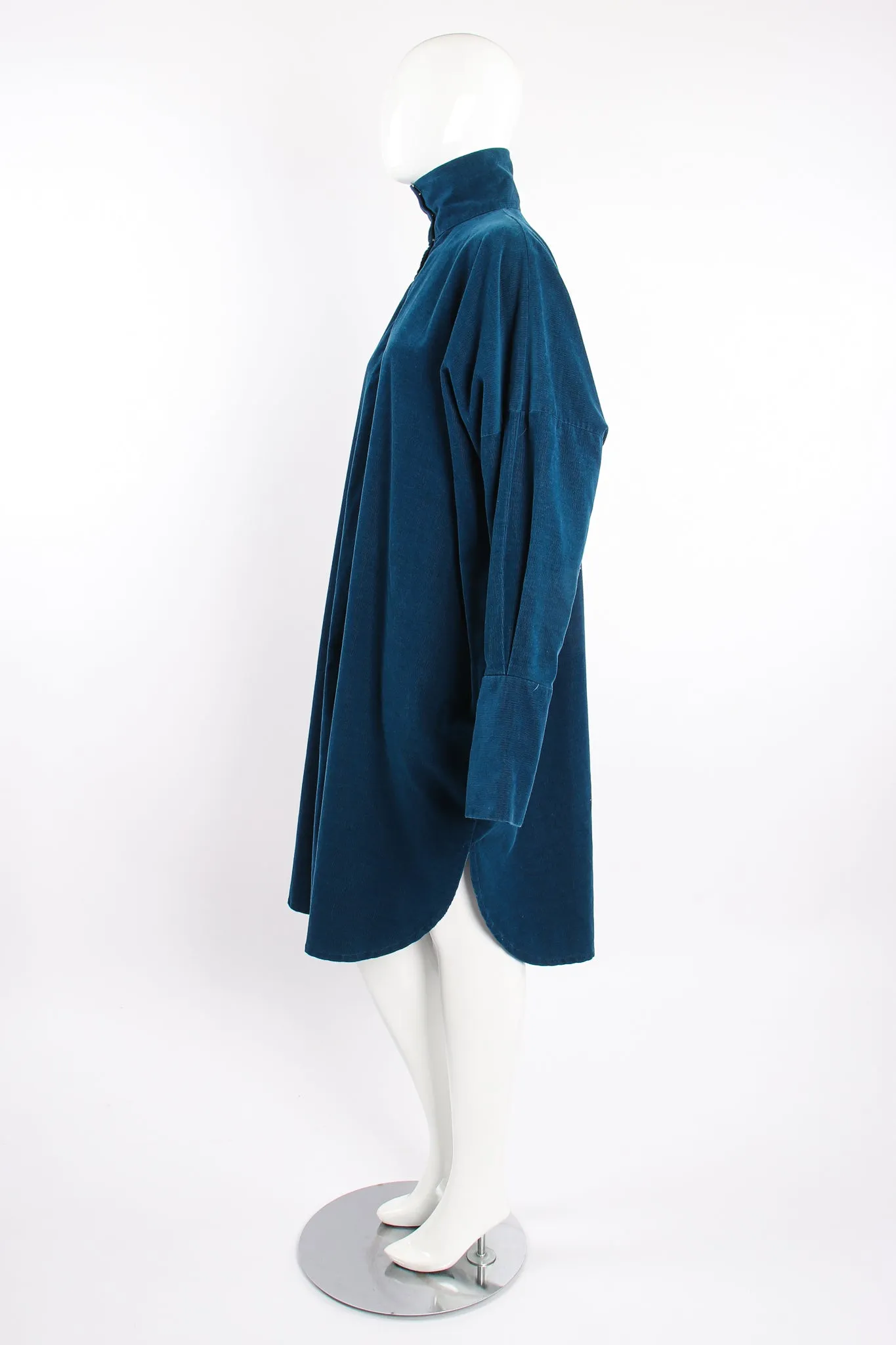 Corduroy Wide Square Dress